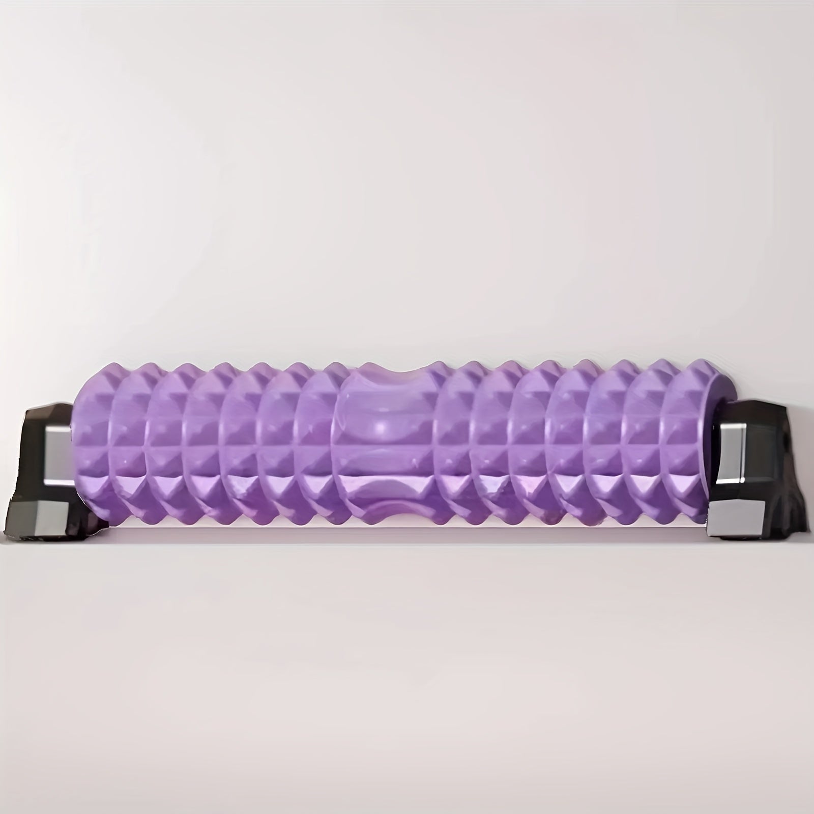 Textured Foam Roller for Muscle Relief – Soft EVA Stability Trainer Massage Roller (Black, Pink, Blue)