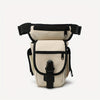 Motorcycle Thigh Bag for Women Foldable Nylon Leg Bag with Adjustable Strap and Buckle Waist Pack