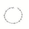 Minimalist 14K Gold-Plated Stainless Steel Coffee Bean Pendant Necklace for Women