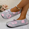Women's Winter Plush Slip-On Slippers - Soft Indoor House Shoes with Barefoot Sensation Sole, Hand Washable, Cozy European Style (White/Black/Nude)