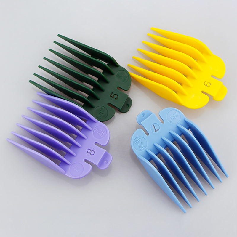 8-Pack Hair Clipper Guide Combs 3–25mm (1/8–1 in) – Snap-On Trimmer Guards, Fits Wahl Trimmers