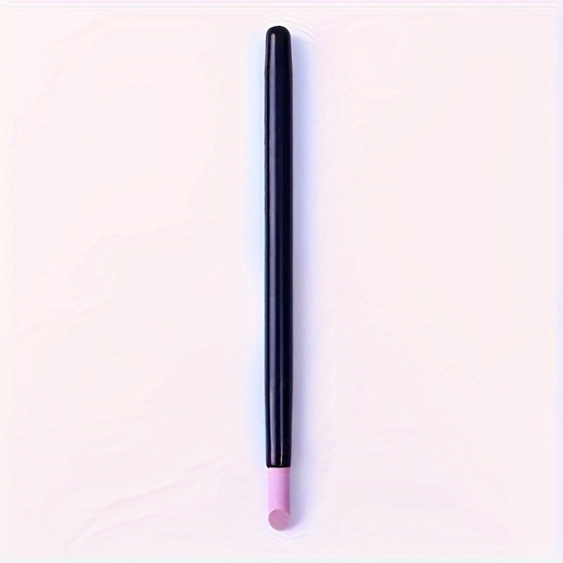 Quartz Cuticle Pusher Pen – Pinkish-Purple Quartz Nail Care Tool, Odorless Easy-Grip Cuticle Remover for Manicure & Pedicure