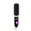 Portable Wireless Hair Straightener USB-C Fast Charge, LCD Display, Anti-Scald Thermostat, 2600/3200mAh Battery, Dual Charging Travel Hair Iron