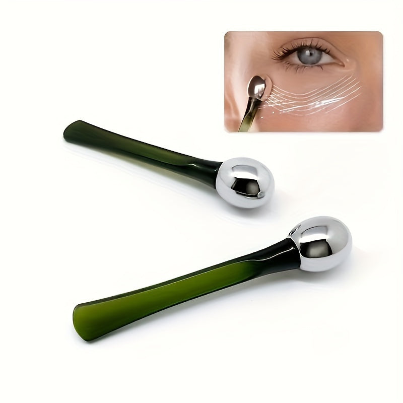 Eye Massage Roller Stick – Cooling Facial Eye Massager, Soothing Under-Eye Care, Hypoallergenic Plastic, Battery-Free