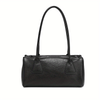 Luxury Retro Baguette Hobo Bag for Women – Vintage Split Leather Shoulder & Handbag with Adjustable Strap