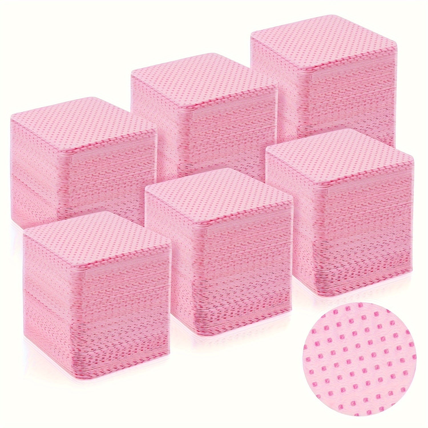 300/600pc Lint-Free Nail Wipes Pads – Absorbent Nail Polish Remover Sheets for Manicure