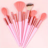 13-Piece Soft Fluffy Makeup Brush Set – Foundation, Blush, Powder, Eyeshadow, Kabuki & Blending Brushes