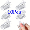 Polygel Nail Extension Clamps – Poly Gel Builder Tip Clips for LED Curing, Reusable Manicure Tool (1/5/10/20 Pack)