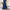 Navy Deep V A-Line Maxi Dress with Flutter Ruffle Sleeves & Elastic Waist — Elegant Vintage Women's Dress