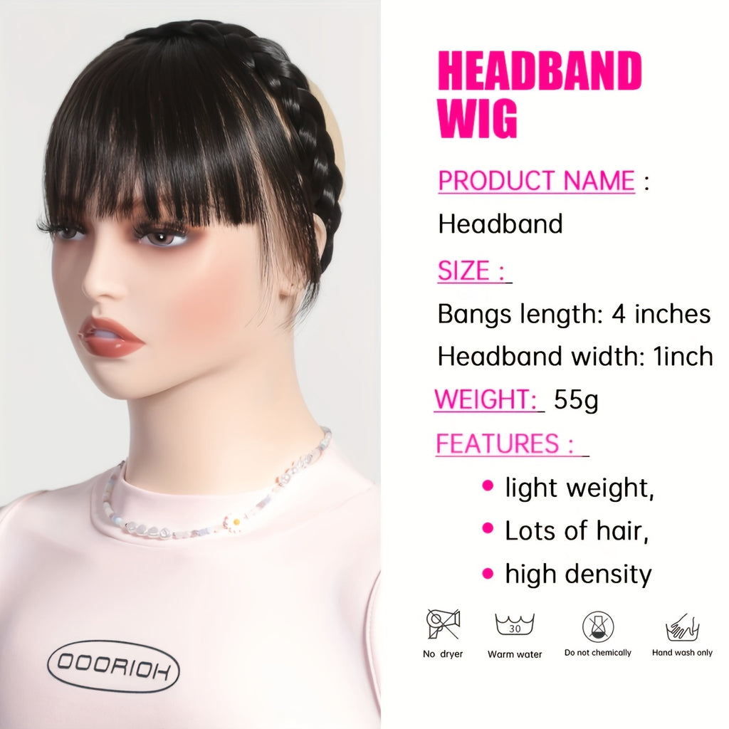 12-Inch (30 cm) Voluminous Loose Wave Synthetic Ponytail Wig – Heat-Resistant Claw Clip, Blonde & Multi-Color Options