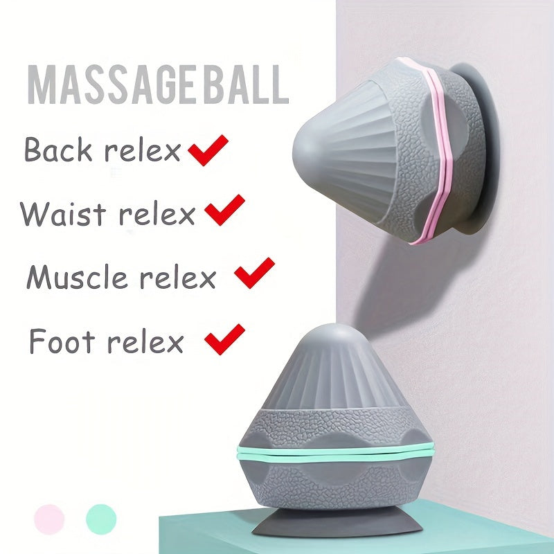 1-Pack Muscle Massage Ball - Deep Tissue Trigger Point Massager for Back, Arms & Feet