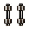 2-Pack Adjustable Self-Filling Dumbbells 4–8 lb (1.8–3.6 kg) Space-Saving Quick-Lock Pair for Home, Travel & Apartment Workouts