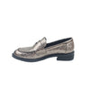 Women's Low-Heel Penny Loafers, Retro British Style Round & Square Toe, TPR Sole, All-Season Casual & Office Shoes, Easy-Care