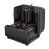 COMFIER Dual Foot & Calf Massager Ottoman – Shiatsu Kneading, Heat, Vibration & Compression, Washable Covers, Fits Up to Men's 13