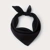 Elegant Women's Solid Square Scarf - Soft Polyester Neck Wrap, Shawl & Headscarf for Casual & Formal Wear