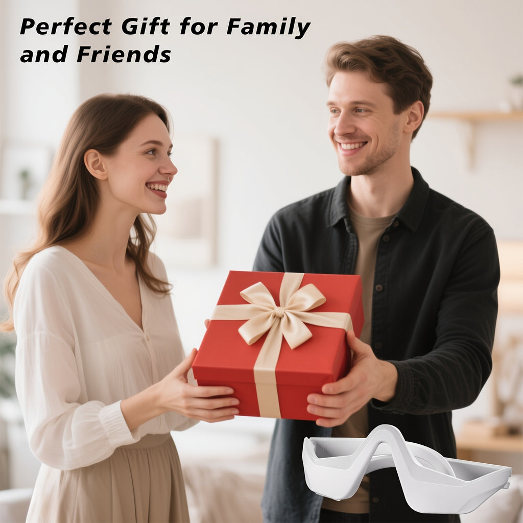 Aogled 3D Eye Massager USB Rechargeable – 4 Modes, 3 Intensity Levels | Relaxation & Beauty Eye Care Gift for Women