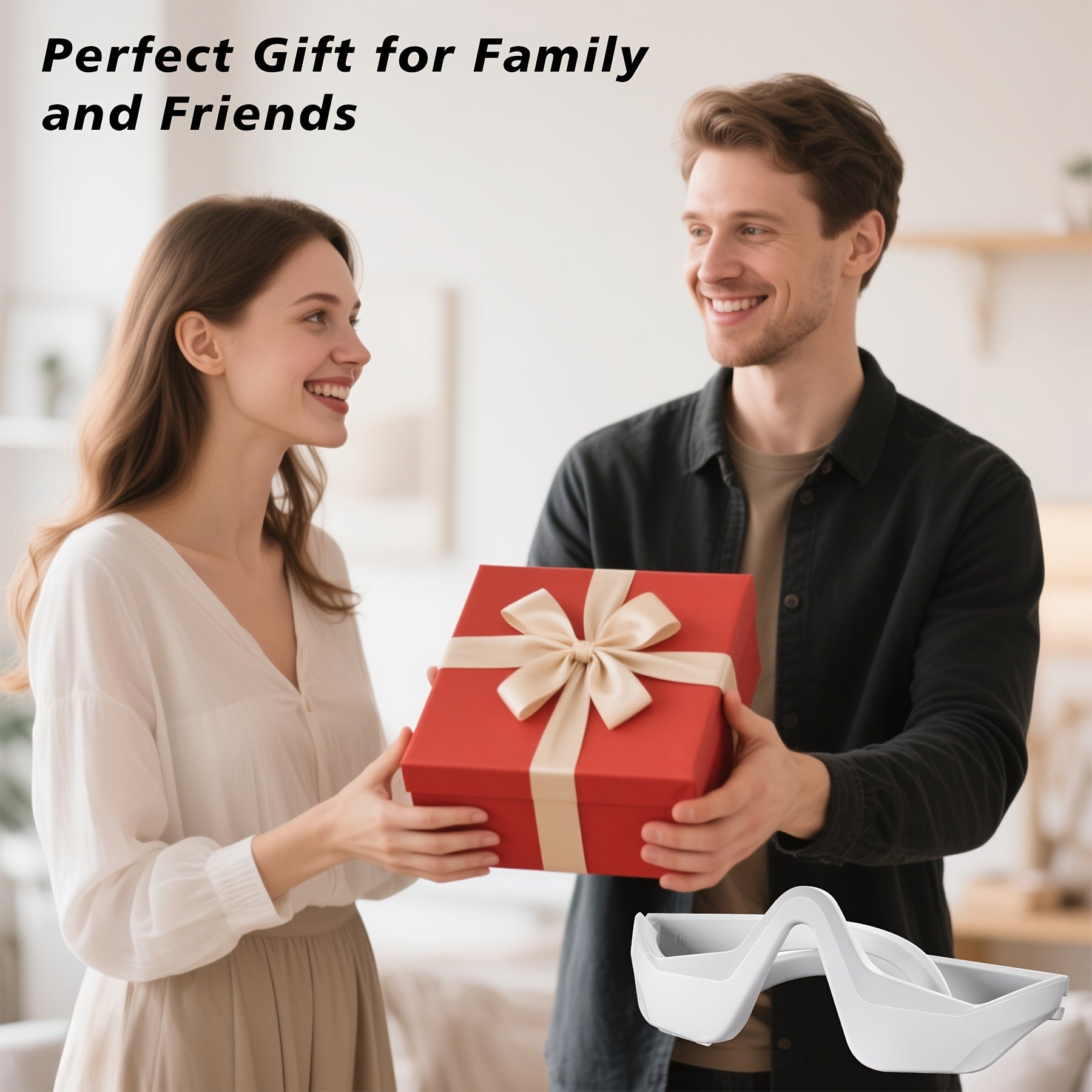 Aogled 3D Eye Massager USB Rechargeable – 4 Modes, 3 Intensity Levels | Relaxation & Beauty Eye Care Gift for Women