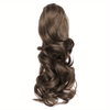 Clip-In Curly Ponytail Hair Extension – 11.8 in (30 cm) Loose Wave Claw Clip, Synthetic High-Temp Fiber for Women