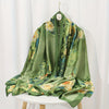Elegant Landscape Print Scarf Shawl 35.4 in × 70.9 in (90 × 180 cm) Windproof Versatile Wrap for Women Hijab