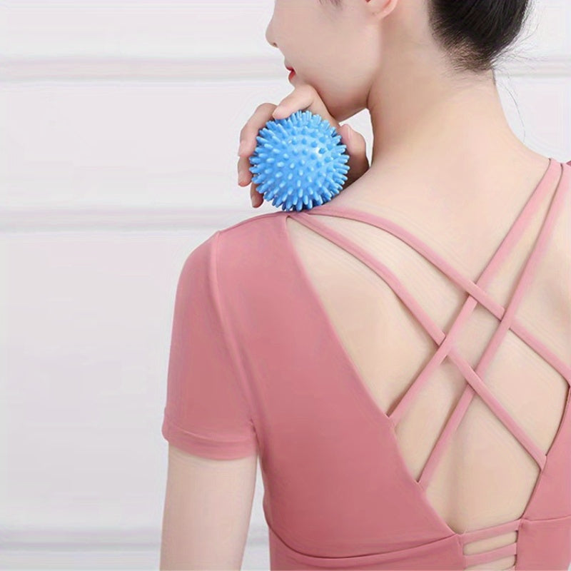 Fascia Massage Ball for Muscle Relaxation — Deep Tissue Neck, Shoulder & Foot Massager for Yoga & Fitness