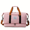 Large Travel & Gym Duffle Bag with Shoe Compartment, Yoga Tote & Maternity Carry-On