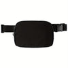 Everywhere Adjustable Belt Bag - Small Nylon Waist Pouch for Workout, Running, Travel, Hiking