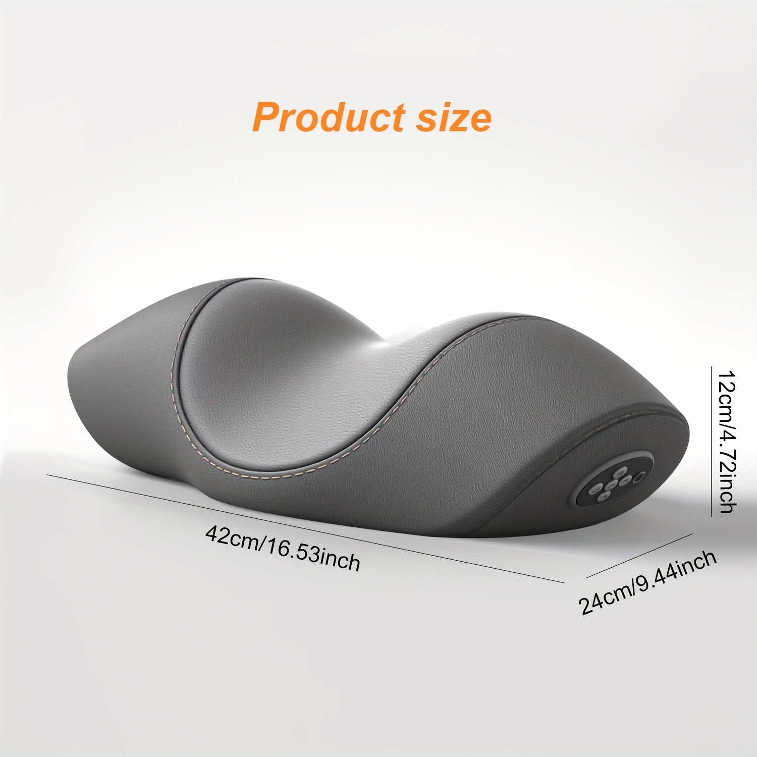 Cordless Heated Neck Massager Pillow — Deep Tissue Kneading for Neck, Shoulders & Head — Relaxation Gift for Mom & Dad