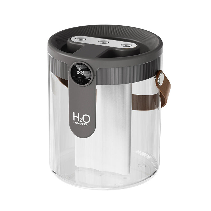 Mini USB Humidifier & Aromatherapy Diffuser — Quiet Portable Mist Sprayer, USB-Powered, Push Button, Compact for Home Bedroom Car