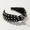 Solid Color Headband 1-Pack - Women's Polyester Hairband for Dress Up