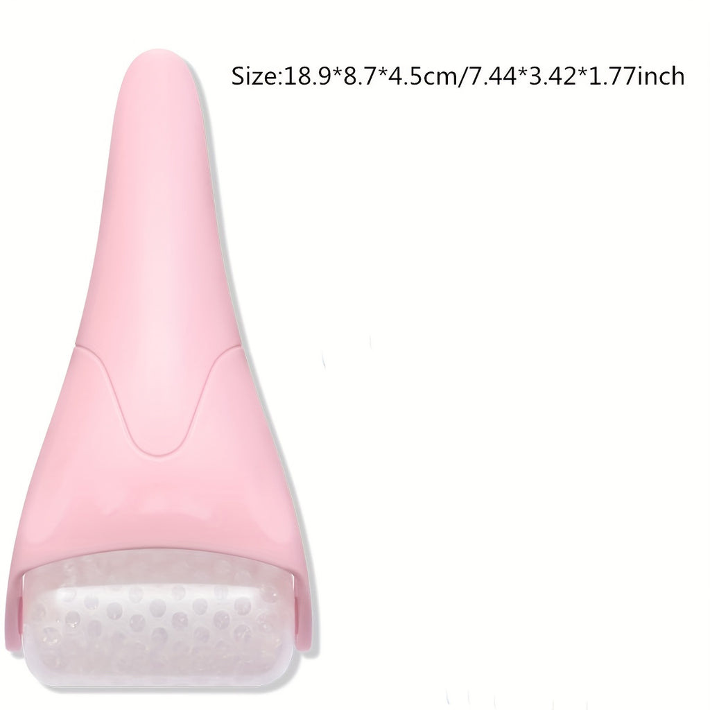 Large Face & Eye Ice Roller - Handheld Facial Cooling Massager for At-Home Spa