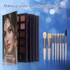 79-Color Folding Book Makeup Palette & Brush Set – Eyeshadow, Lip Gloss, Contour, Blush & Concealer
