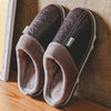 Women's Cozy Winter Slippers Plush Lined Indoor House Shoes with Thick TPR Sole Faux Fur Trim, Red