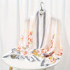 Elegant Landscape Print Scarf Shawl 35.4 in × 70.9 in (90 × 180 cm) Windproof Versatile Wrap for Women Hijab
