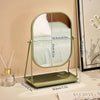 Adjustable Cartoon Metal Photo Frame with Glass Front, Varnished Finish