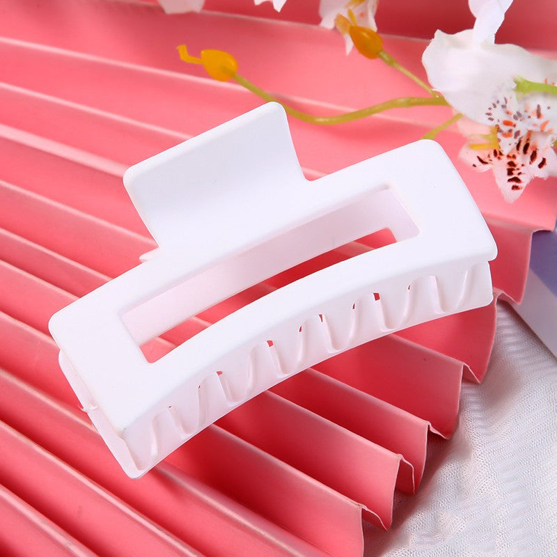 Multicolor Large Acrylic Rectangle Hair Clip Thick Resin Claw for Long Thick Hair Nonslip Jaw Clip