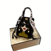 Trendy Sister-Style PU Bucket Bag – Large Capacity Fashion Handbag with Adjustable Strap & Buckle Closure (6 Colors)