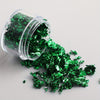 Golden Foil Flakes for Nail Art — Metallic Nail Foils for Resin, Epoxy, Tumblers, Face & Eye Makeup, DIY Crafts