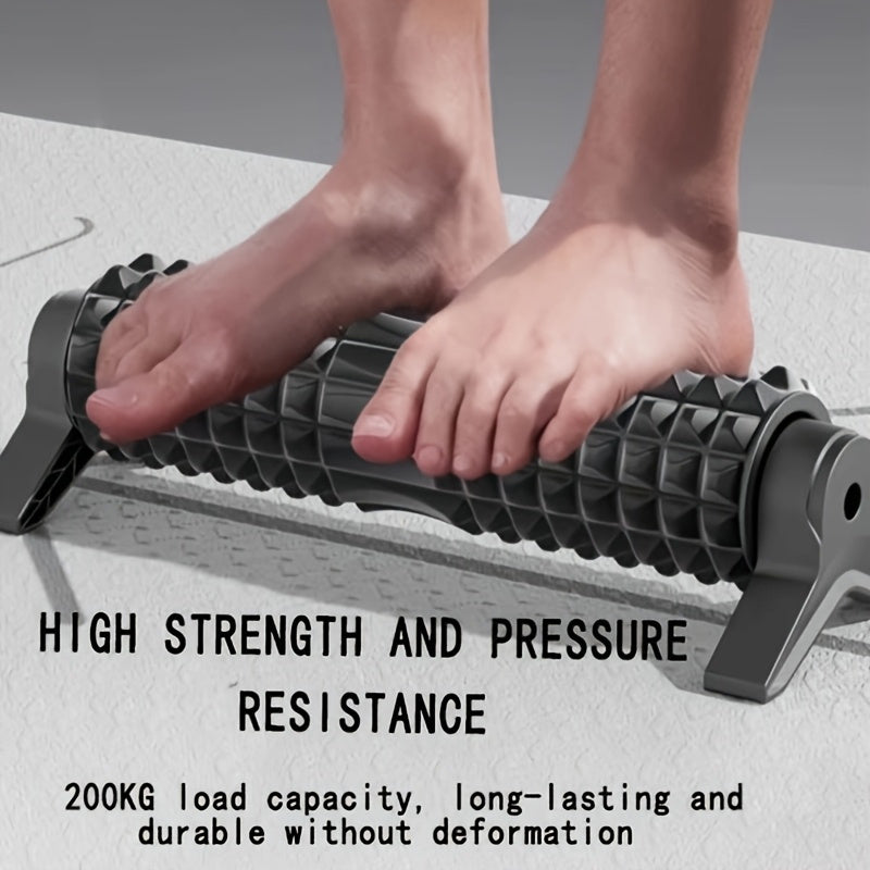 Textured Foam Roller for Muscle Relief – Soft EVA Stability Trainer Massage Roller (Black, Pink, Blue)