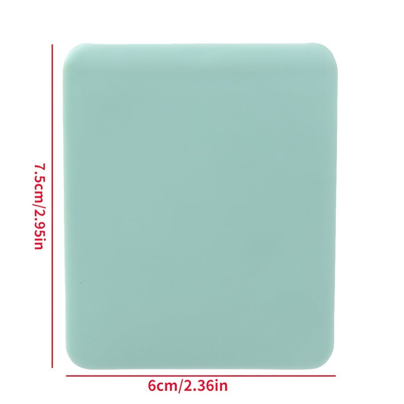 Ultra-Thin Double-Sided Portable Mini Makeup Mirror – Foldable Compact Travel Mirror in Pastel Colors with Modern Geometric Frame