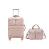 2-Piece Travel Luggage Set with Multi-Purpose Shoulder Bag — 24-Inch (61 cm) Spinner Suitcase + 20-Inch (51 cm) Carry-On, Lightweight Large Capacity