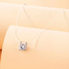 Minimalist Heart Pendant Necklace with Invisible Fishline Chain, Delicate Zinc Alloy Jewelry for Women