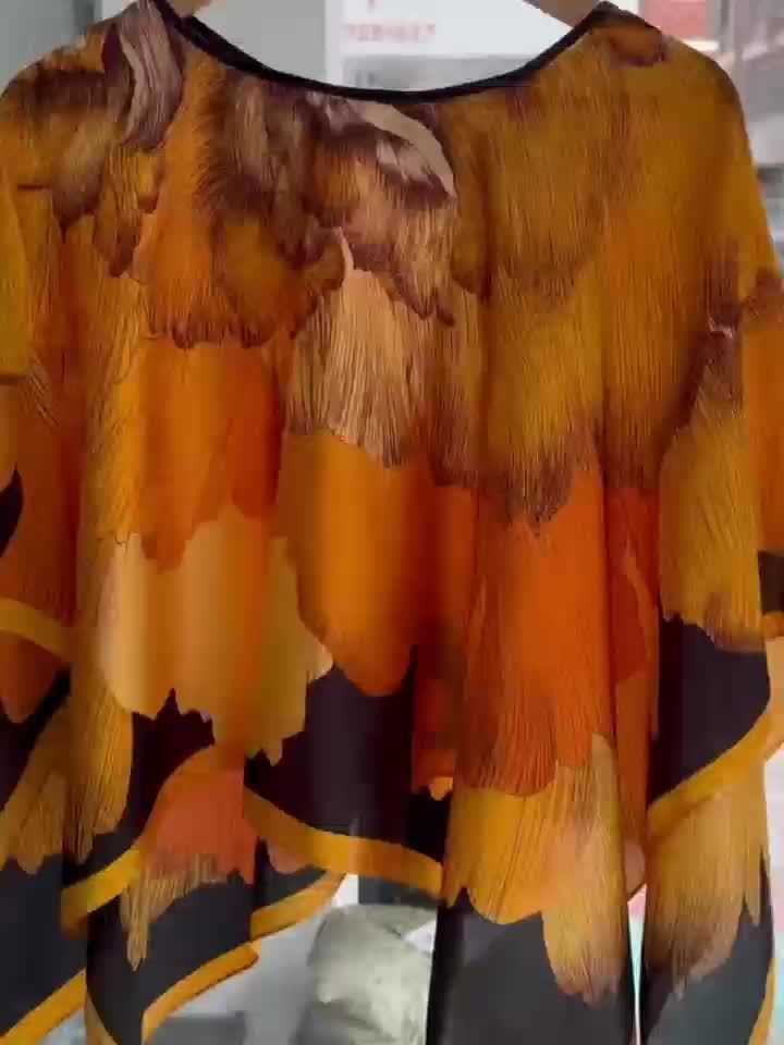 Bohemian Lightweight Breathable Pullover Shawl, 42.1 in (107 cm) Printed Square Scarf, Boho Beach & Evening Wrap