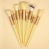 Makeup Brush Set — Nylon Bristle Face & Eye Cosmetic Brushes for Concealer, Blush, Powder, Eyeshadow, Highlighter & Foundation with Beauty Tools