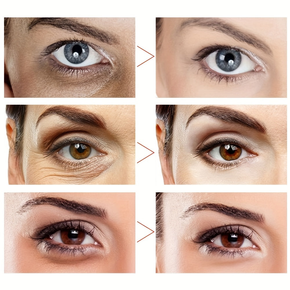 2-Pack Metal Eye Cream Applicator & Facial Roller Massage Wand - Reduce Puffiness, Eye Massage Tool