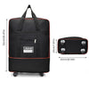 Foldable Travel Luggage Bag with Wheels – Extra Large Expandable Packing & Moving Storage Bag for Business Trips and Study Abroad