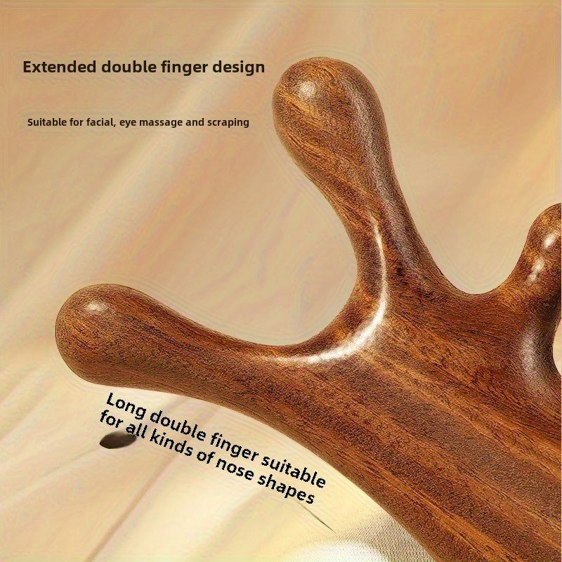 4-in-1 Multifunctional Massage Comb — Scalp, Eye & Facial Acupressure Tool for Stress Relief (Unisex)