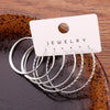 Boho Vintage 14K Gold Plated Zinc Alloy Earring Set for Women – Bohemian Alloy Ear Posts