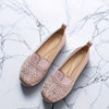 Women's Rhinestone Vintage All-Season Slip-On Penny Loafers – Round Toe Cushioned TPR Sole Flats for Weddings, Parties & Daily Wear