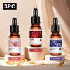 3-Pack Essential Oil Set 10ml (0.34 fl oz) Each — 30ml Aromatherapy Oils for Home Humidifier, Car Diffuser & Stone Air Freshener