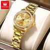 OLEVS Women's Automatic Mechanical Watch – Stainless Steel Luminous Analog Wristwatch, Elegant Fashion